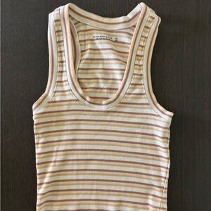 Abercrombie & Fitch Multicolor Striped Tank Top